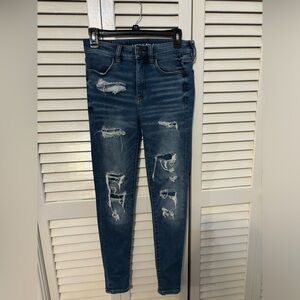 American eagle hi rise jeans